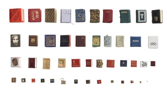 16 array of smallest books