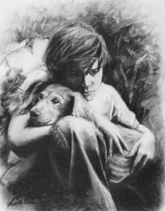 boy-and-dog-draw